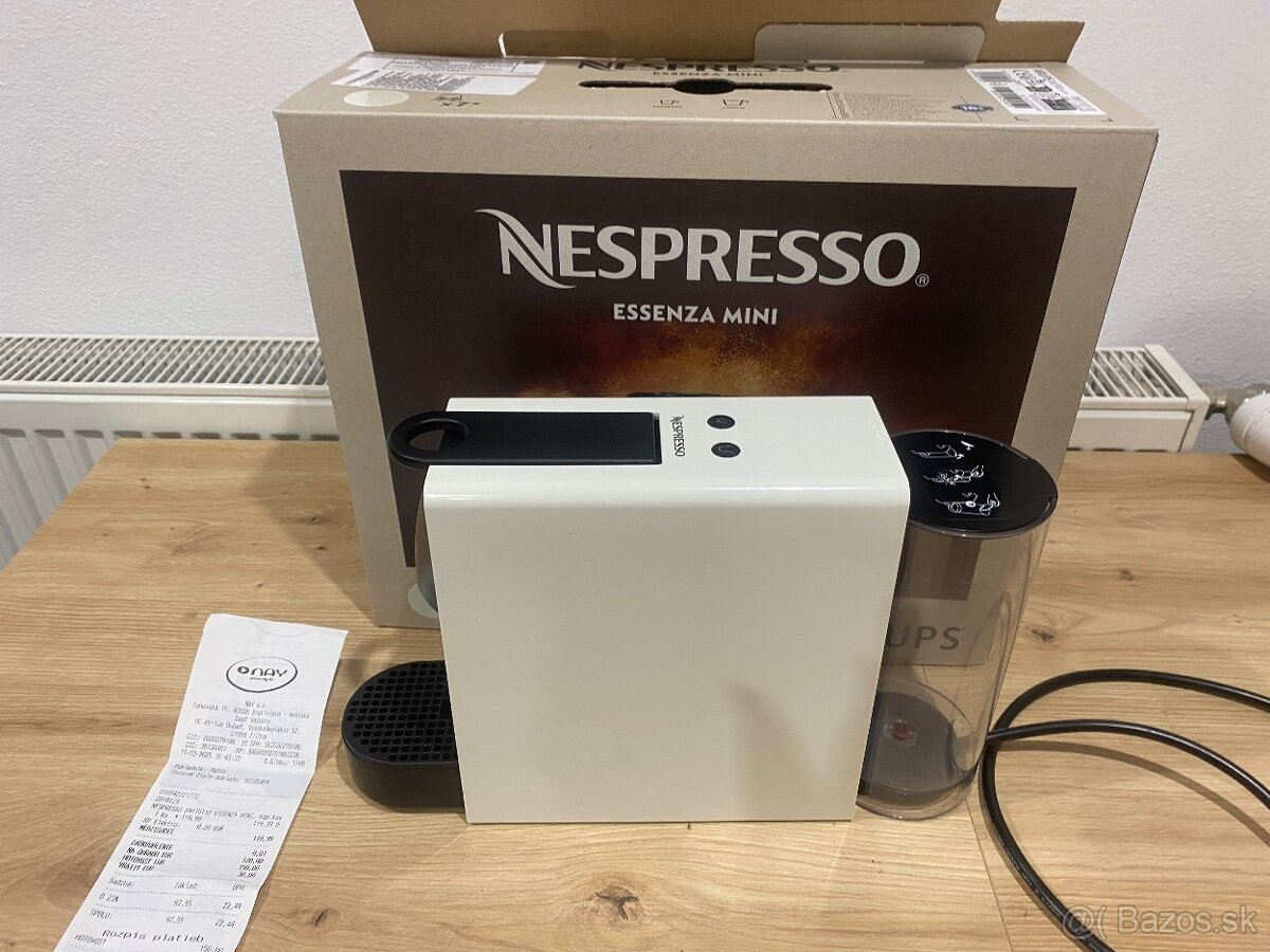 kavovar nespresso plus zaruka