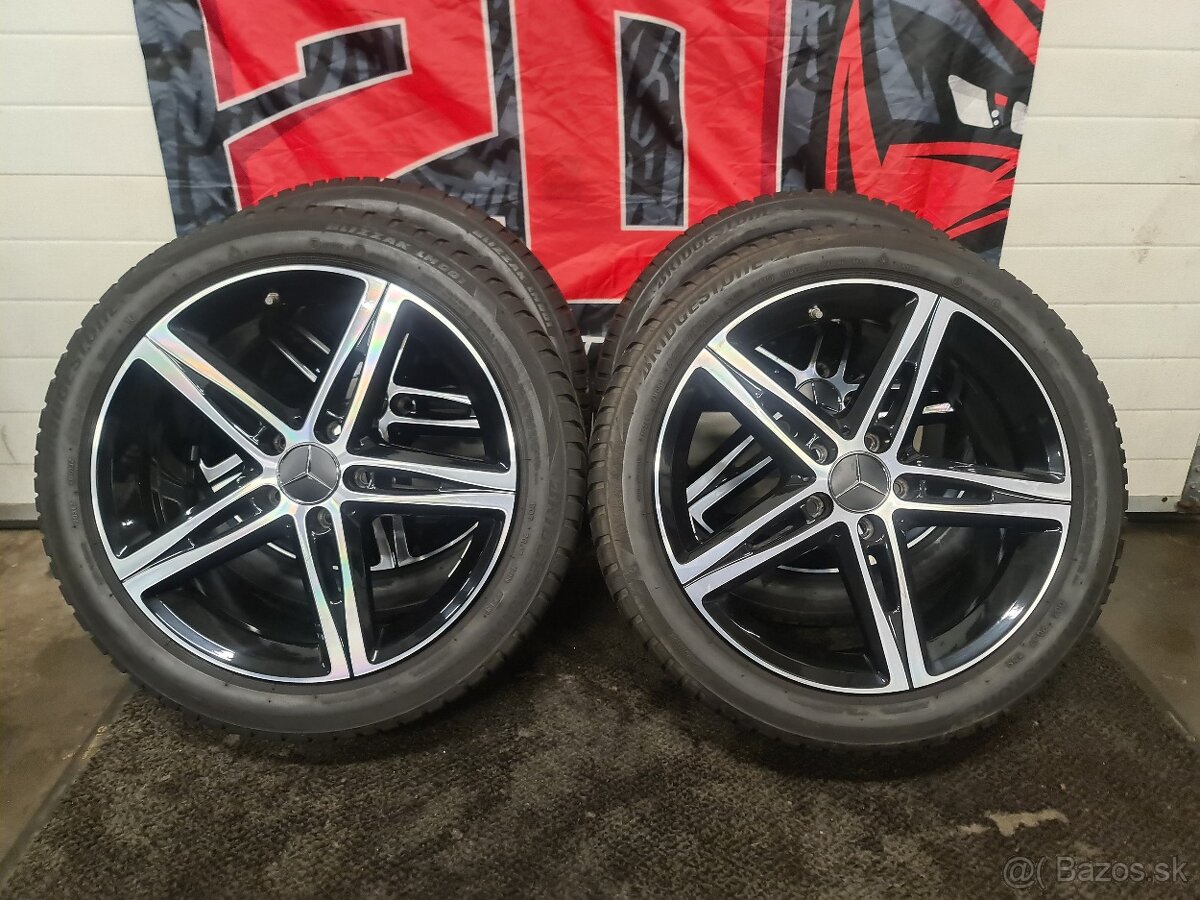 5X112 R18 + ZIMNE PNEU 225/45 R18 M.B BIcolor