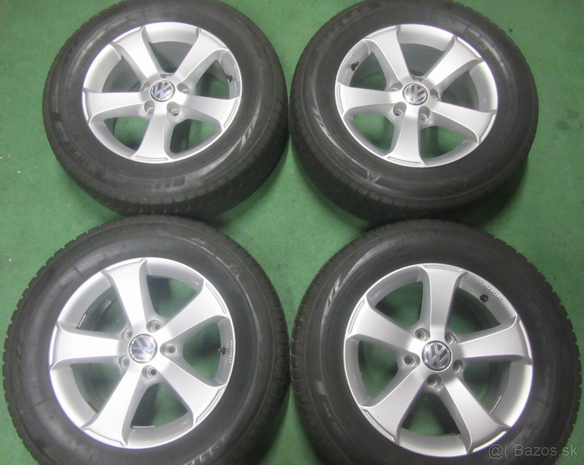 R16 Zimná sada VW TIGUAN rozteč 5x112 215/65R16 Bridgestone