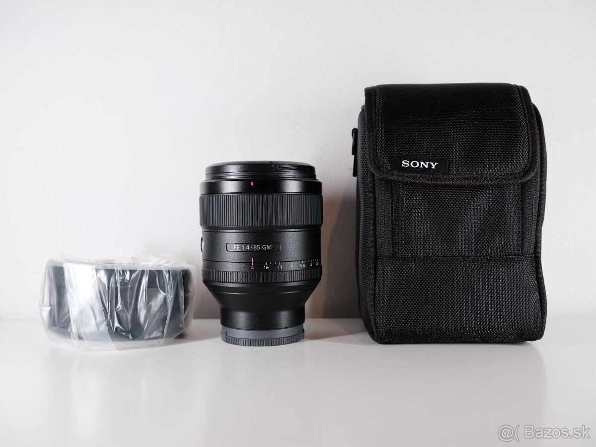 Sony FE 85mm F1.4 GM Novy