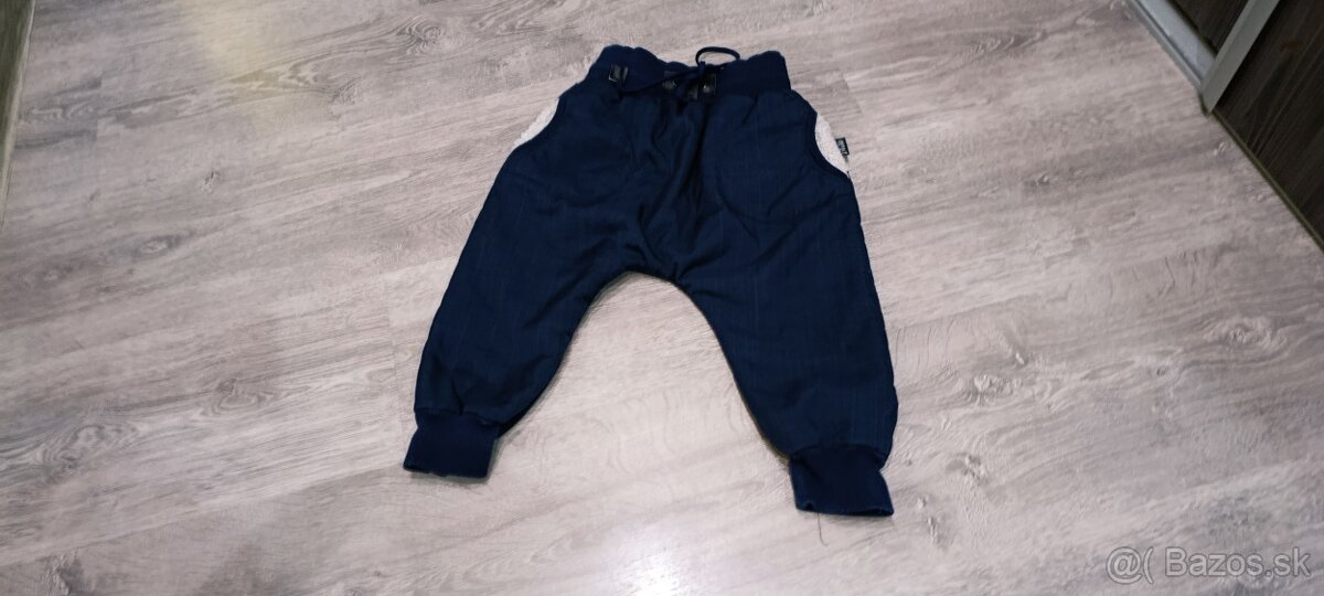 Zateplené softshellové termo nohavice Pixie s barančekom 92