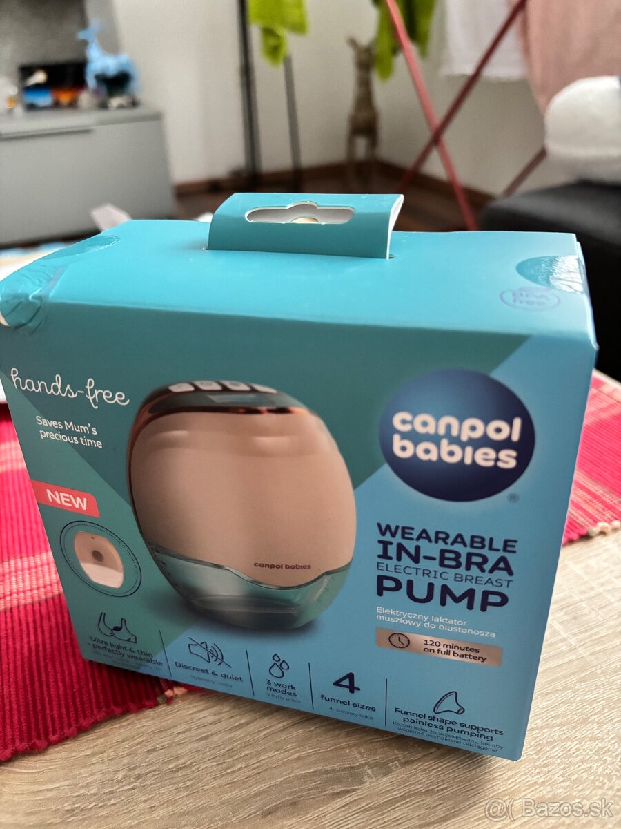 Hands - free odsávačka mlieka