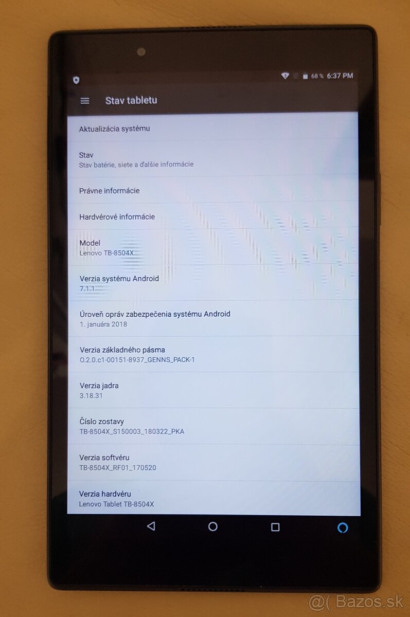 Lenovo Tab 4, TB-8504X