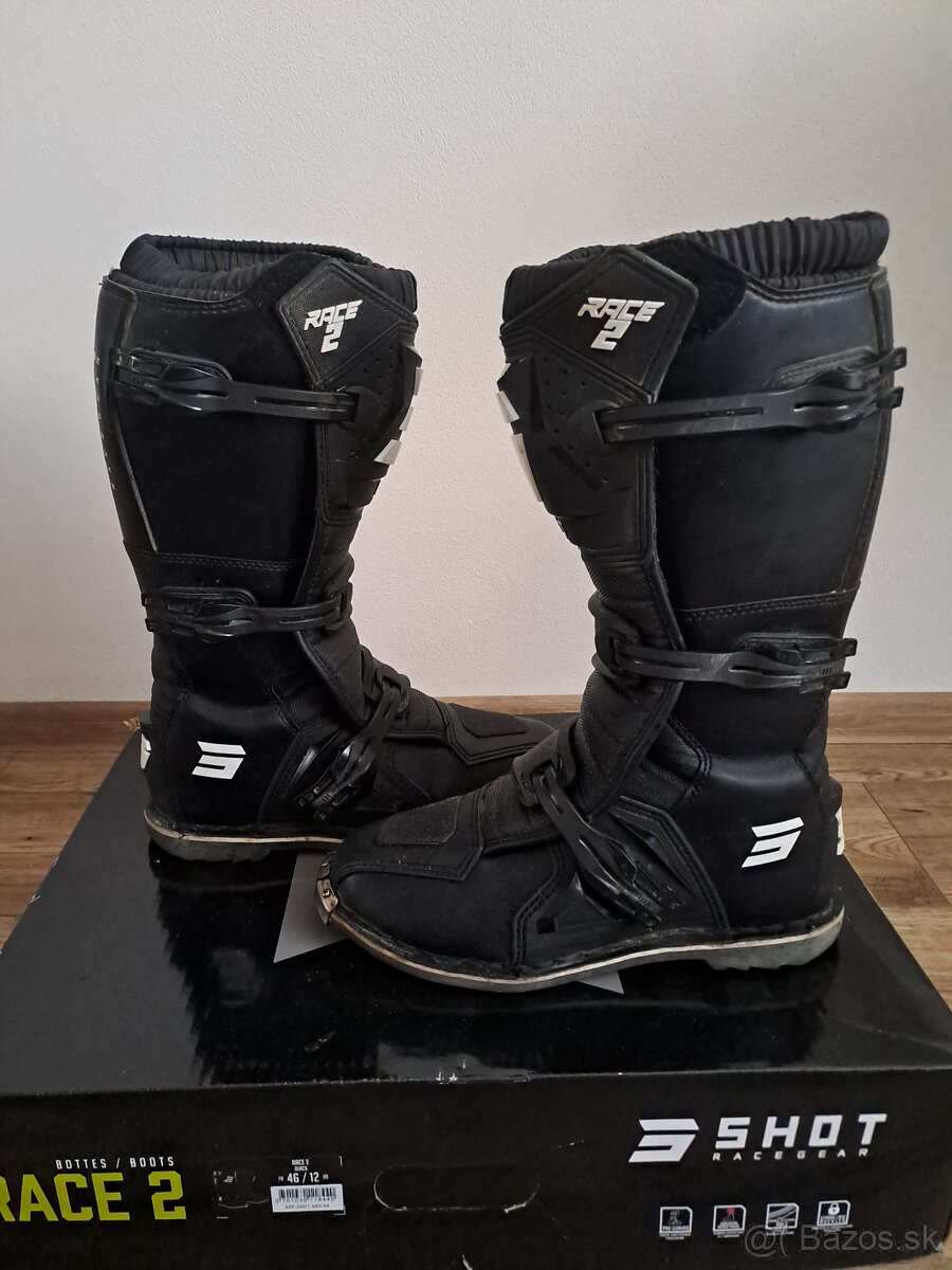 Motocross cizmy veľkosť 46