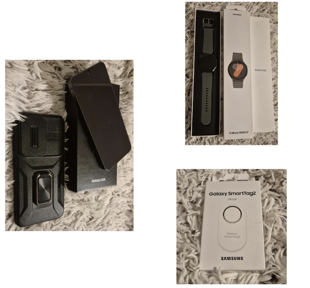 Samsung Galaxy S24 128 + galaxy watch 7 40mm + SmartTag2