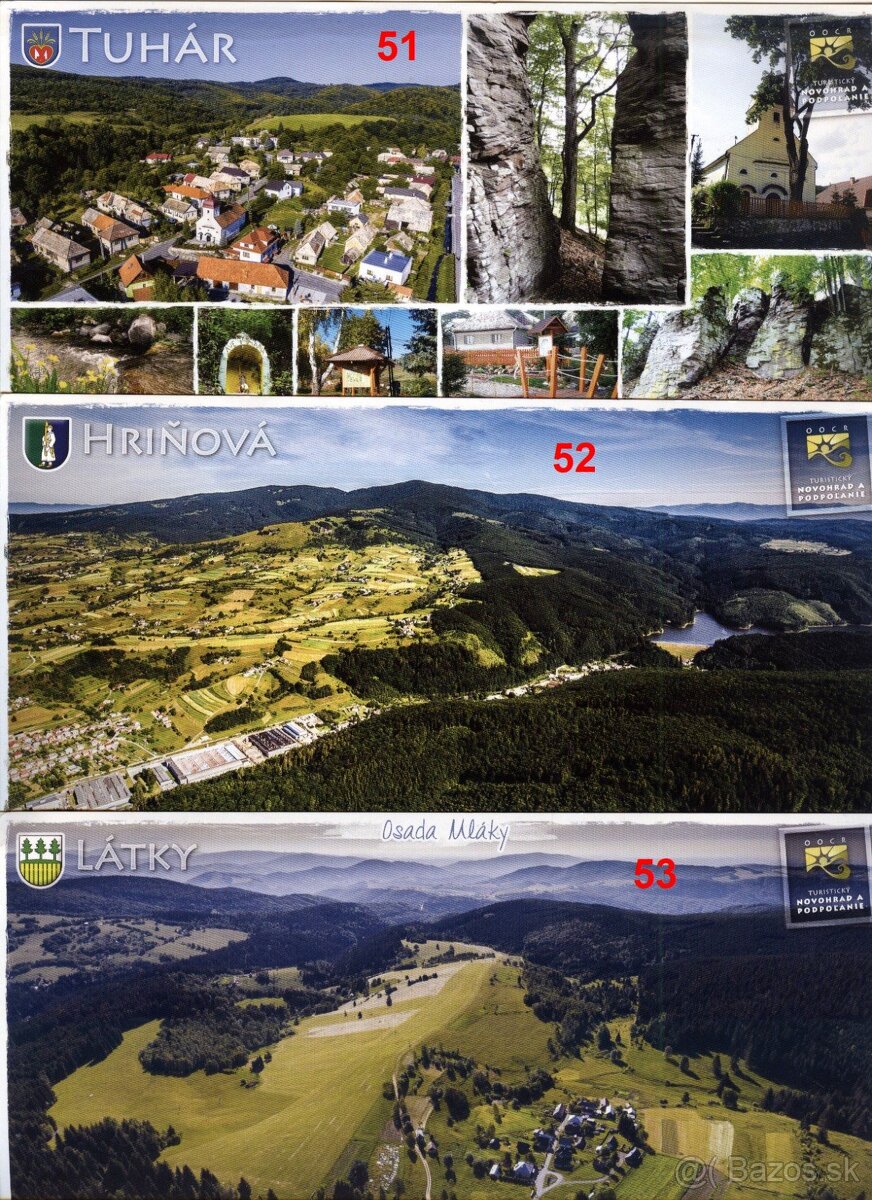Pohľadnice obcí Slovenska