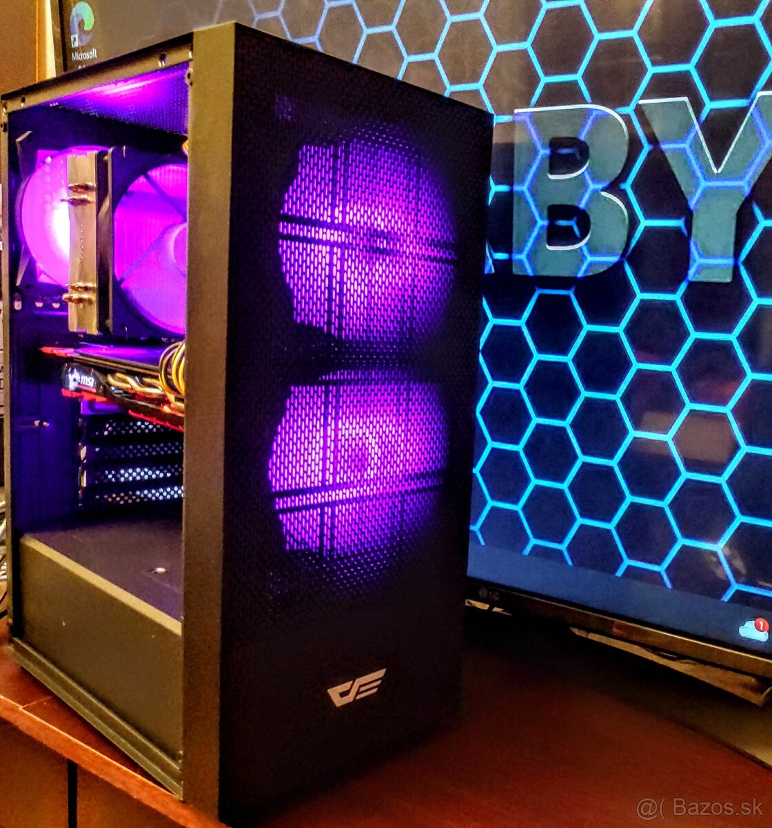 Herný PC intel i5 9600k + GTX 1070 8gb