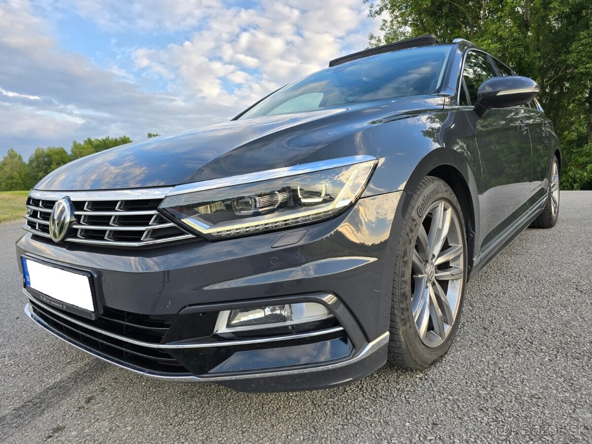 VW Passat R-Line 2.0 TDI DSG 2016 Panoráma, Virtual Cockpit