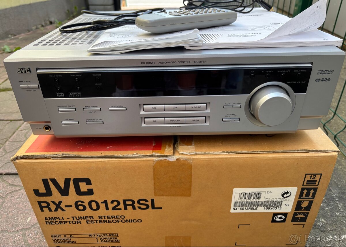 Predám Receiver JVC RX-6012RSL