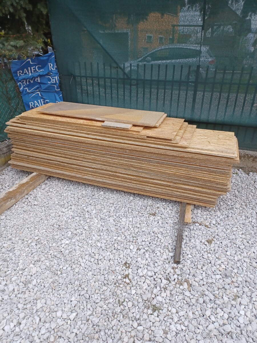 Predám osb dosky na šalovanie