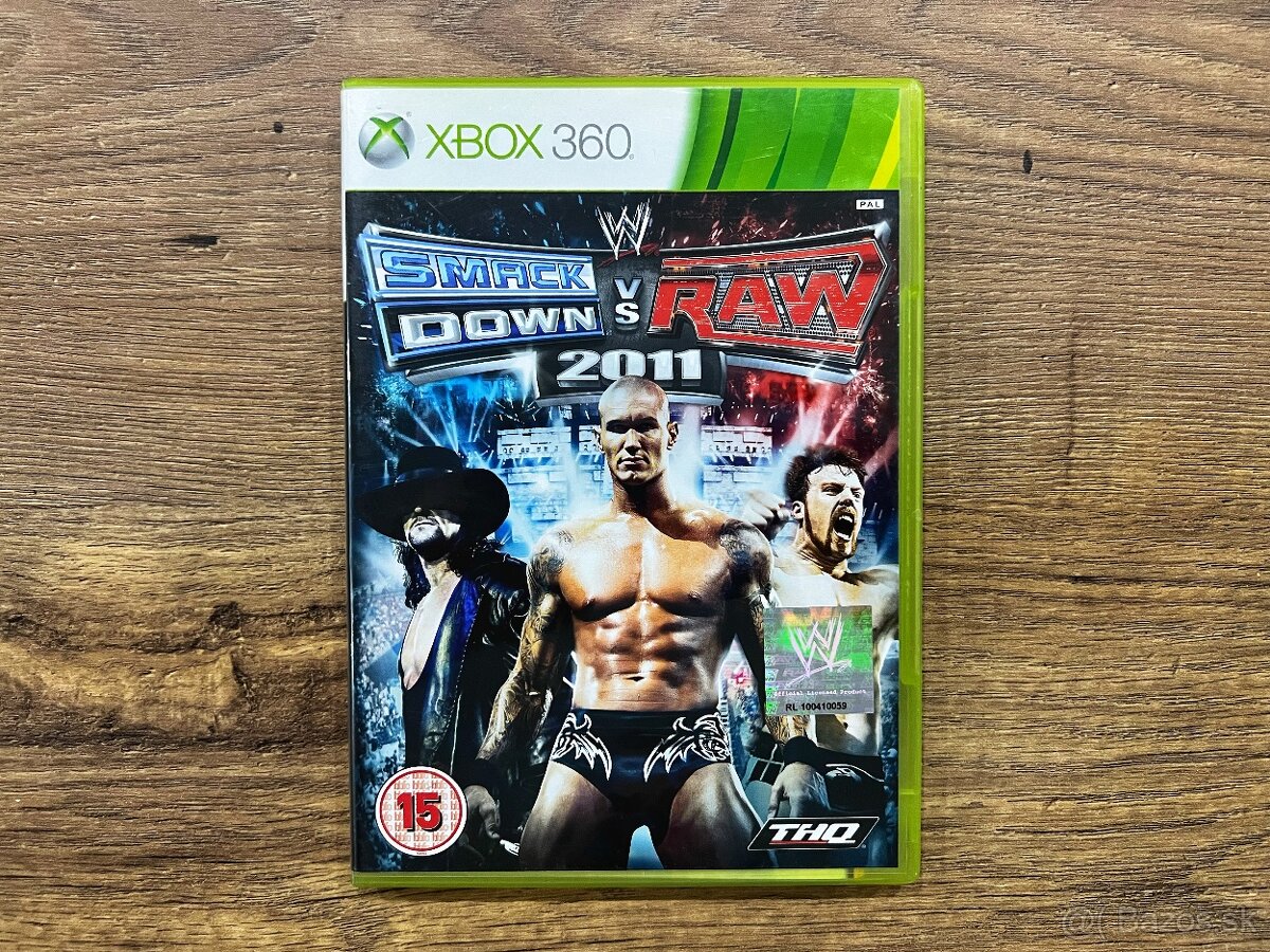 Hra na Xbox 360 - Smack Down vs Raw 2011