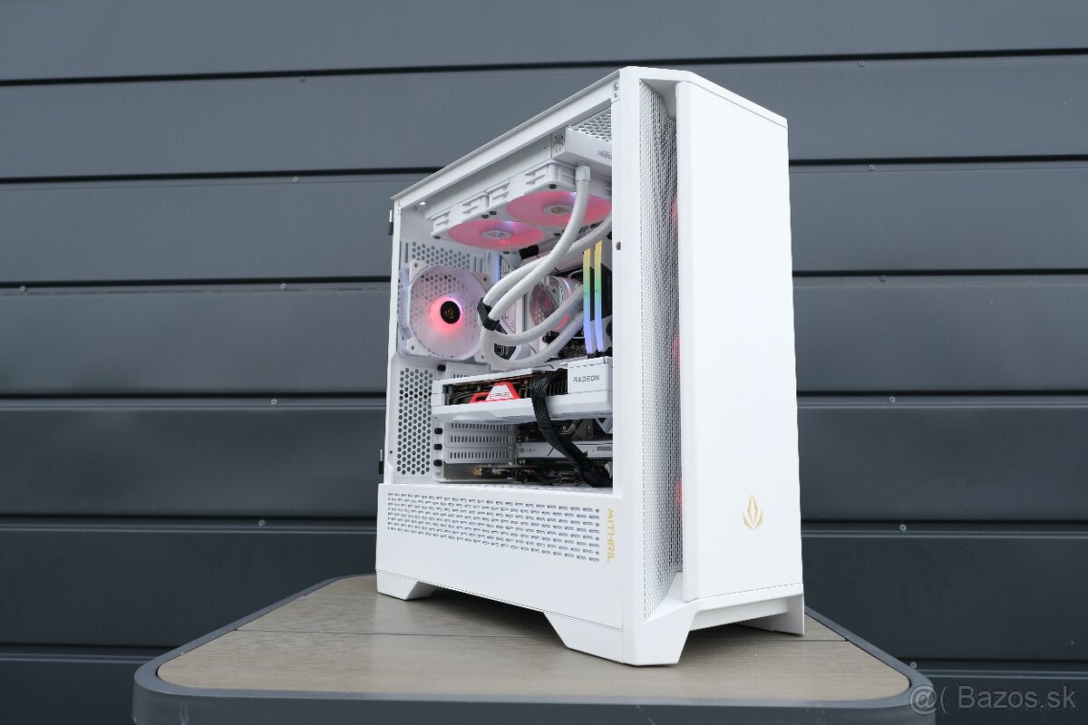 Herný PC, i7 13700F, RX 7700XT, 32GB RAM DDR5, SSD,24m