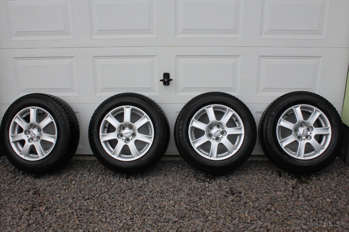 Komplet sada kolies R15 5x100
