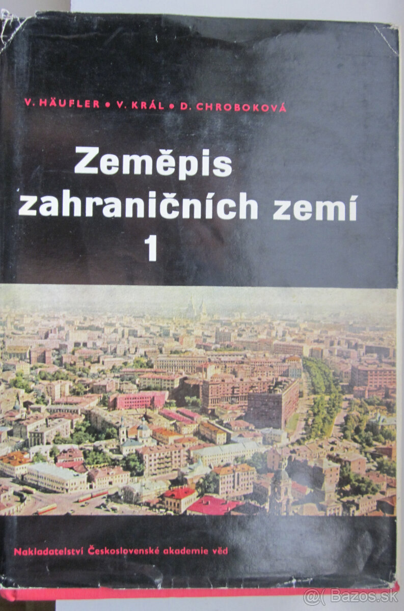 knihy Zemepis zahranicních zemí I. a II.
