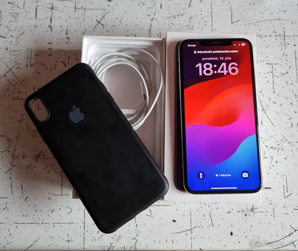 Iphone XS Max silver