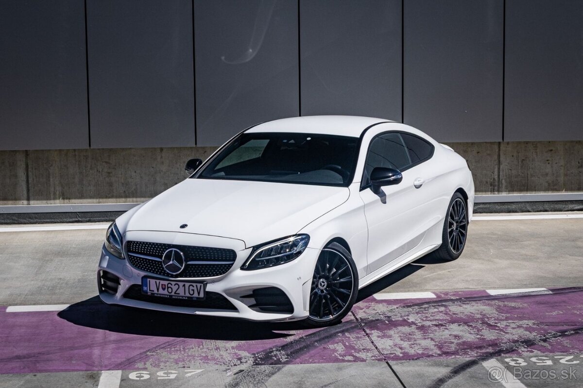 Mercedes-Benz C trieda Kupé 220d TOP STAV