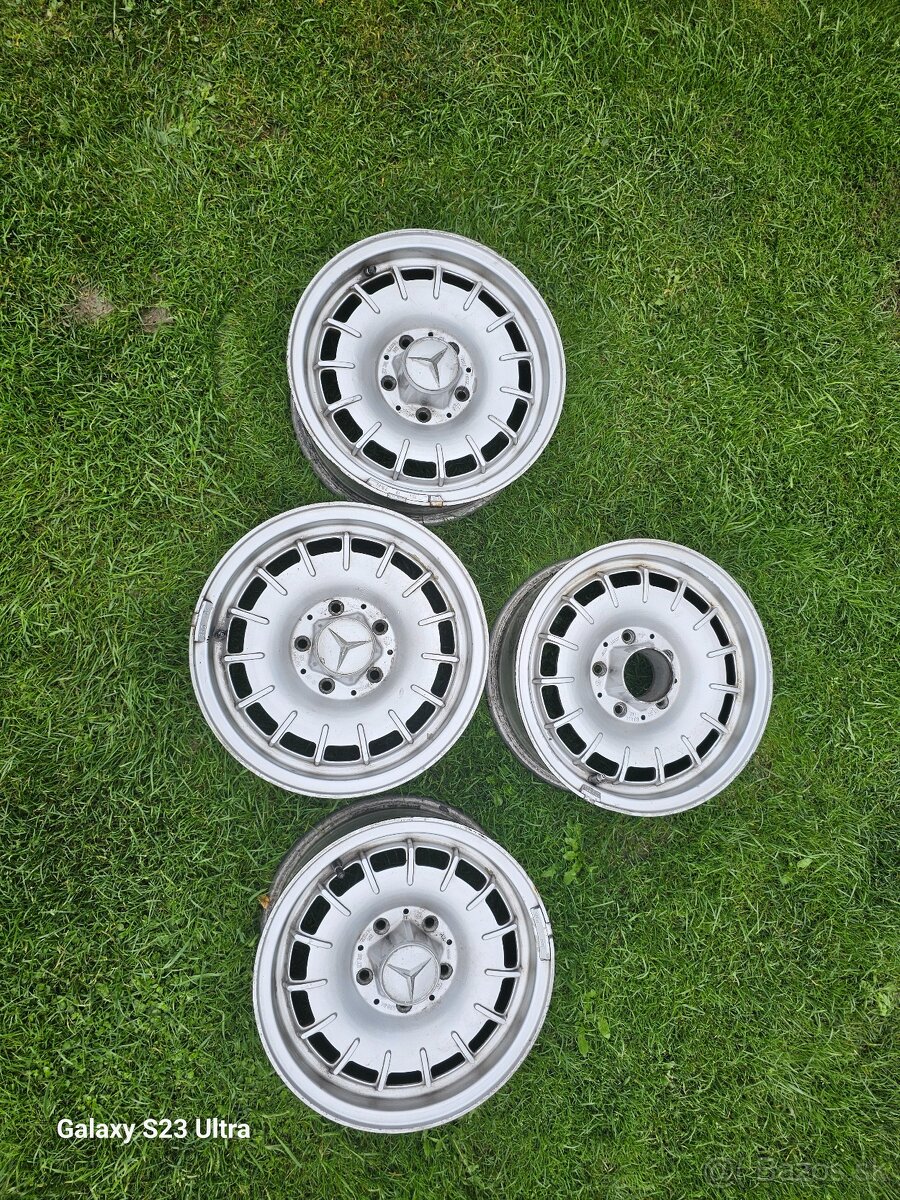 Disky Mercedes Baroko R14, disky 6,5J R14 ET30.