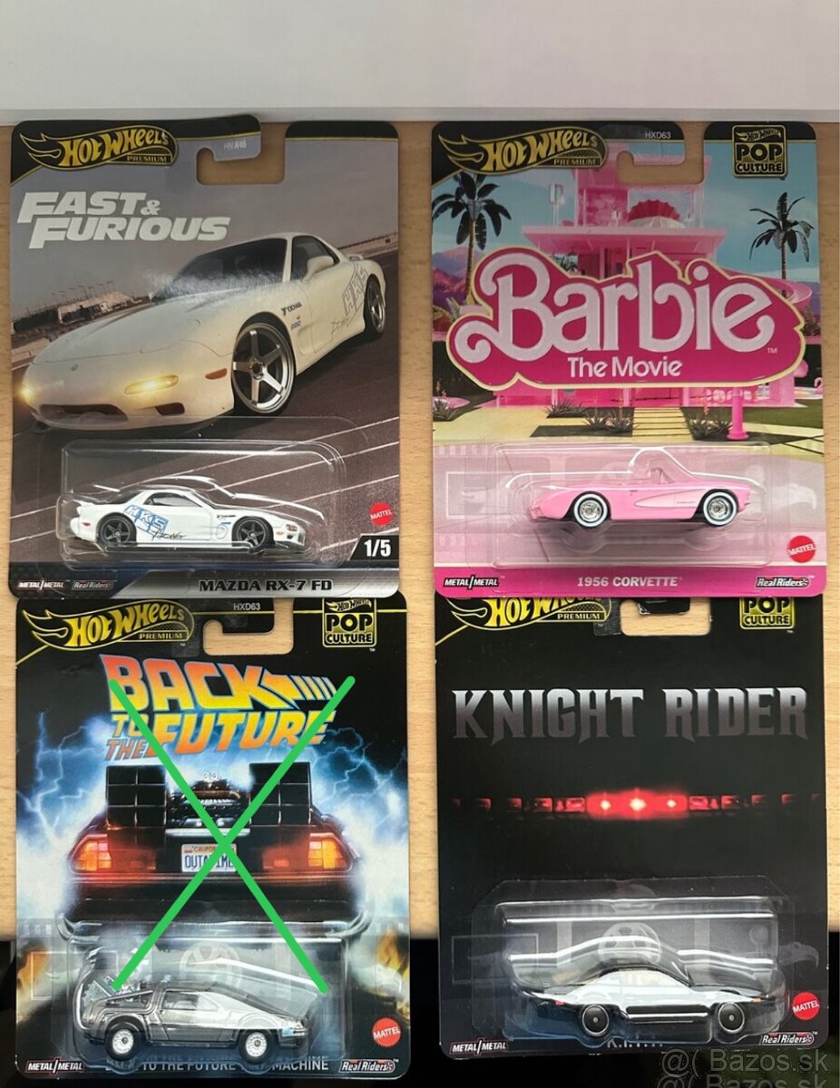 Hot Wheels premium auticka