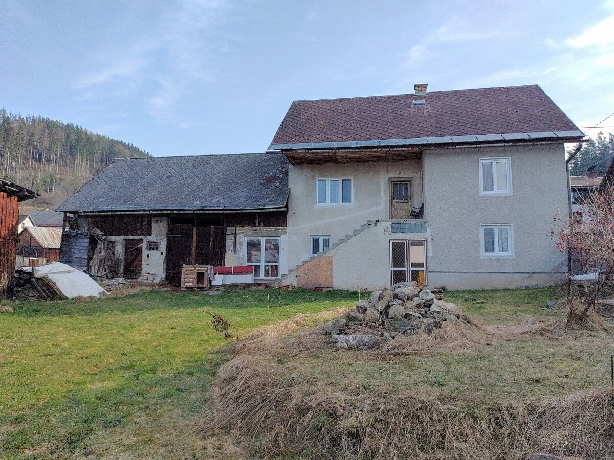 Predám dom v obci Pohorelá