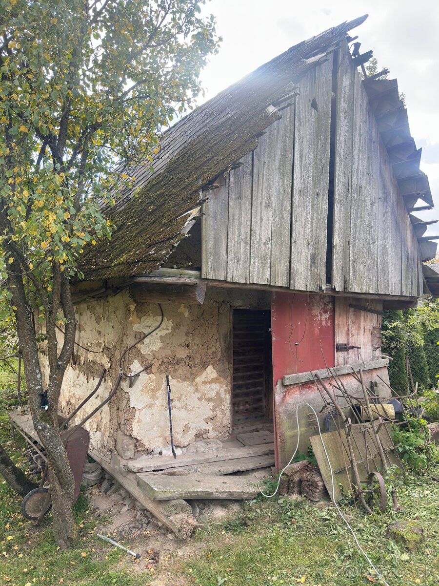 Predám starú hospodársku budovu / sypáreň