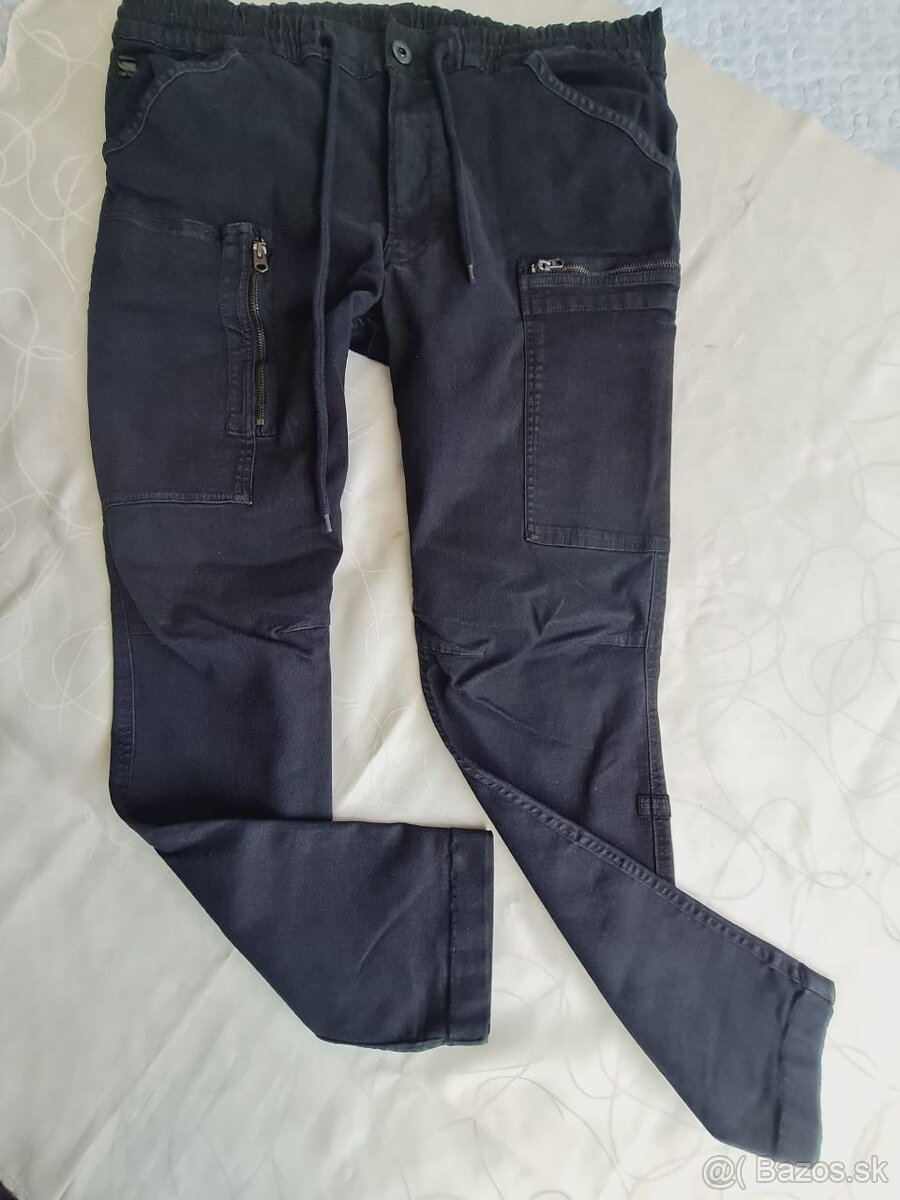 G-Star Raw pánske Powel slim trainer nohavice elastan L-XL