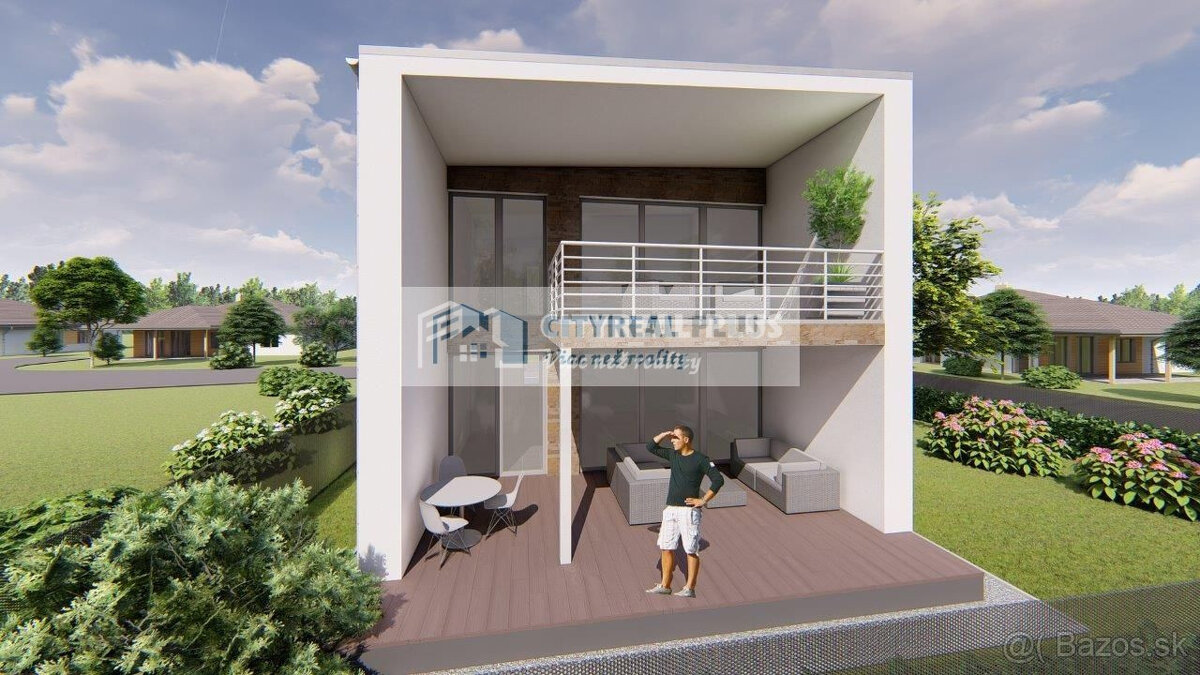 Ponúkam na Predaj modernú poschodovú novostavbu v obci Dvory