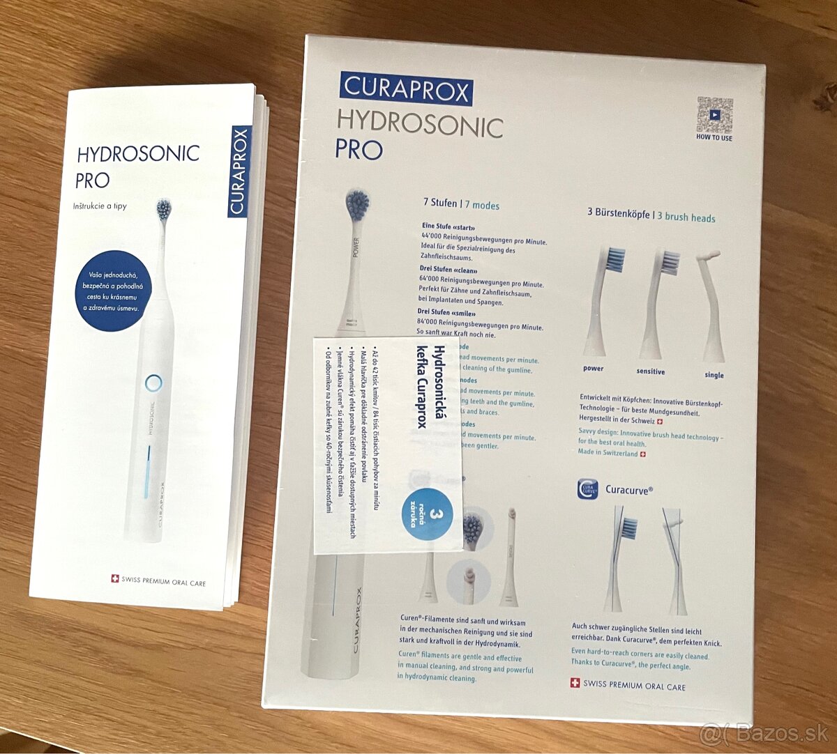 Predám úplne novú elektricku kefku Curaprox Hydrosonic PRO