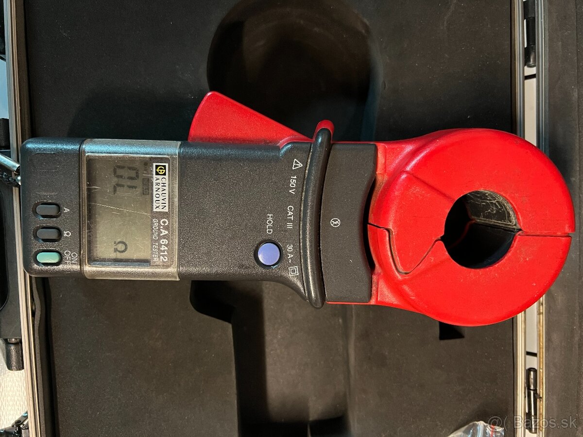 Kliešťový merač uzemnenia CA 6412