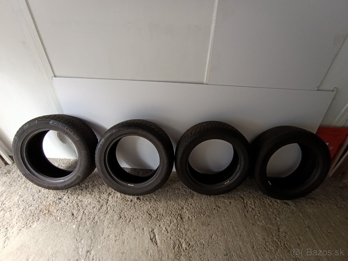 Predám zimné pneu 205/55 R16H