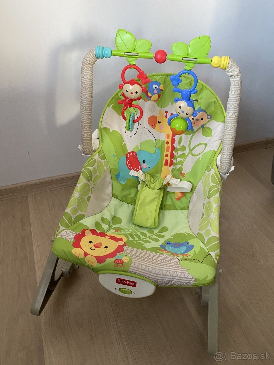 Vibračné kresielko Fisher Price