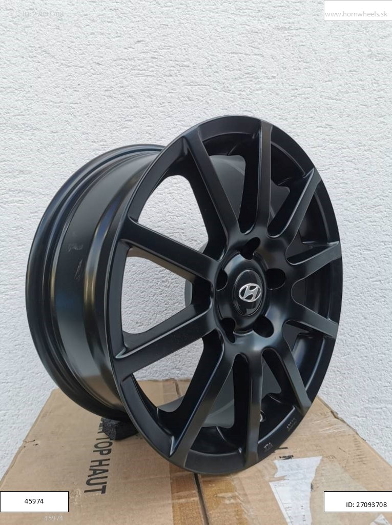 Hyundai i30, i40, Tucson 5x114,3 R16 7J ET40 alu disky 1239