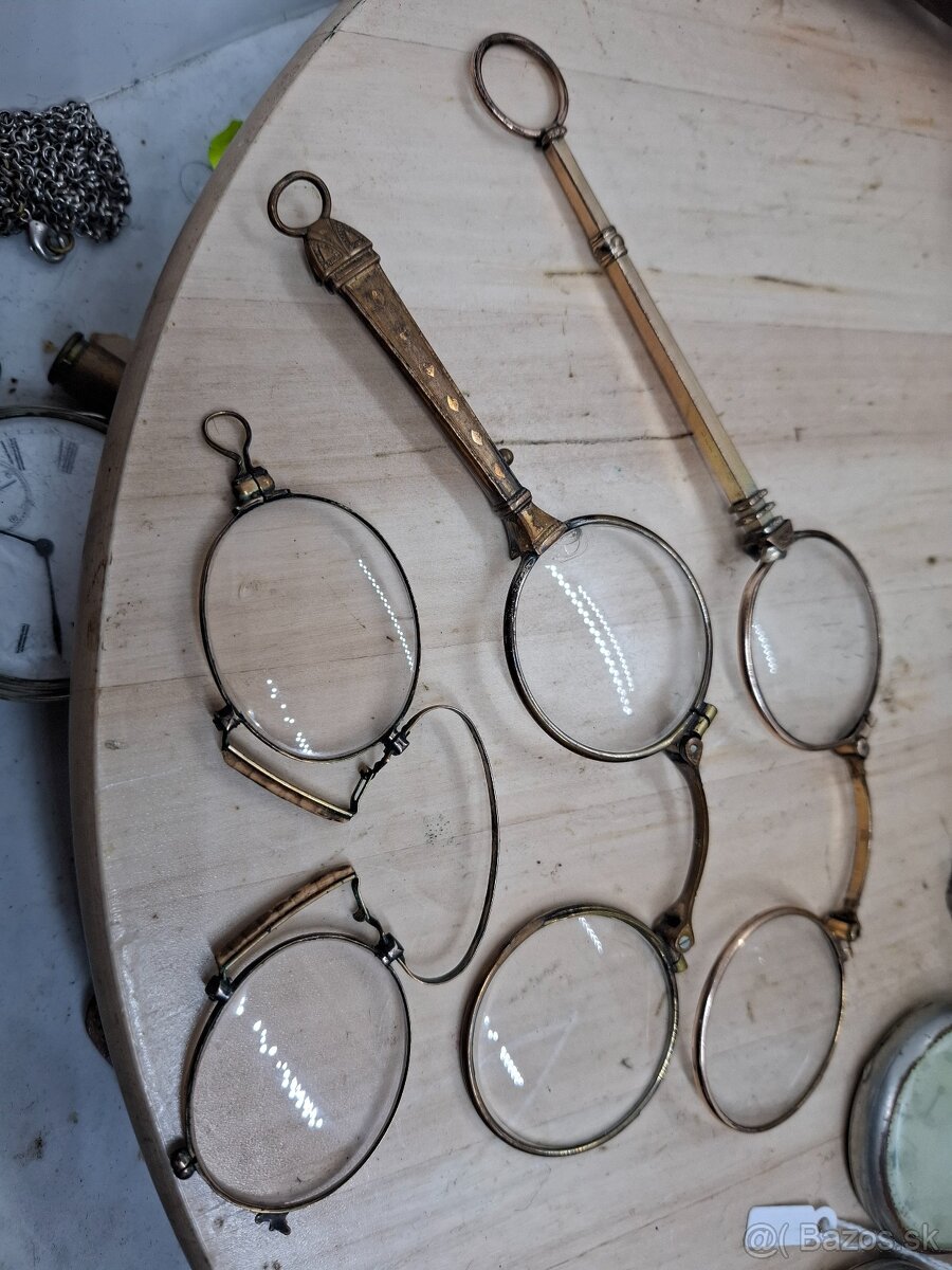 Predám starožitné okuliare lorňon 25€ ,cviker15€