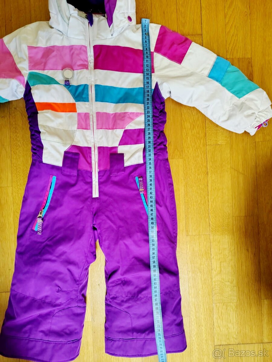 Detská kvalitná značková kombinéza na zimu 98/104