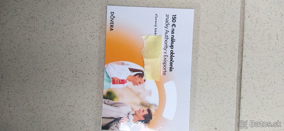 Predám voucher 150€