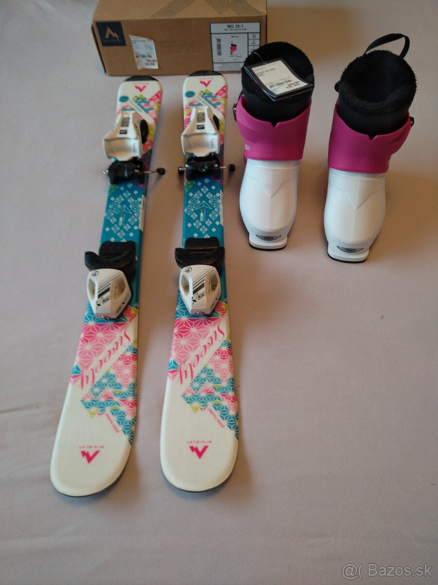 Lyže a lyžiarky (nepoužité)