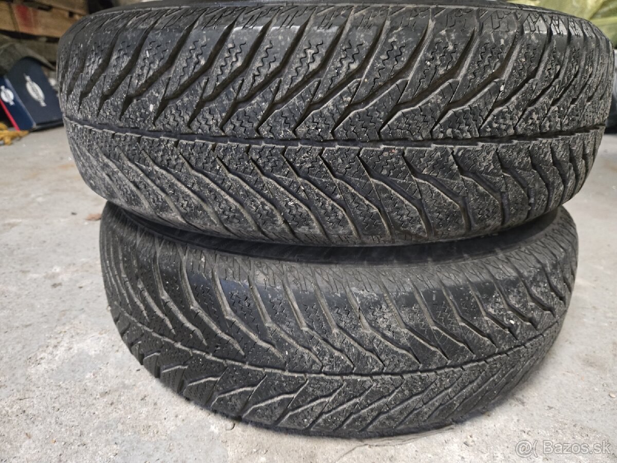2x zimné pneu 165/70r14