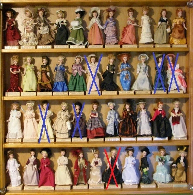 babika porcelanova damy minulych epoch