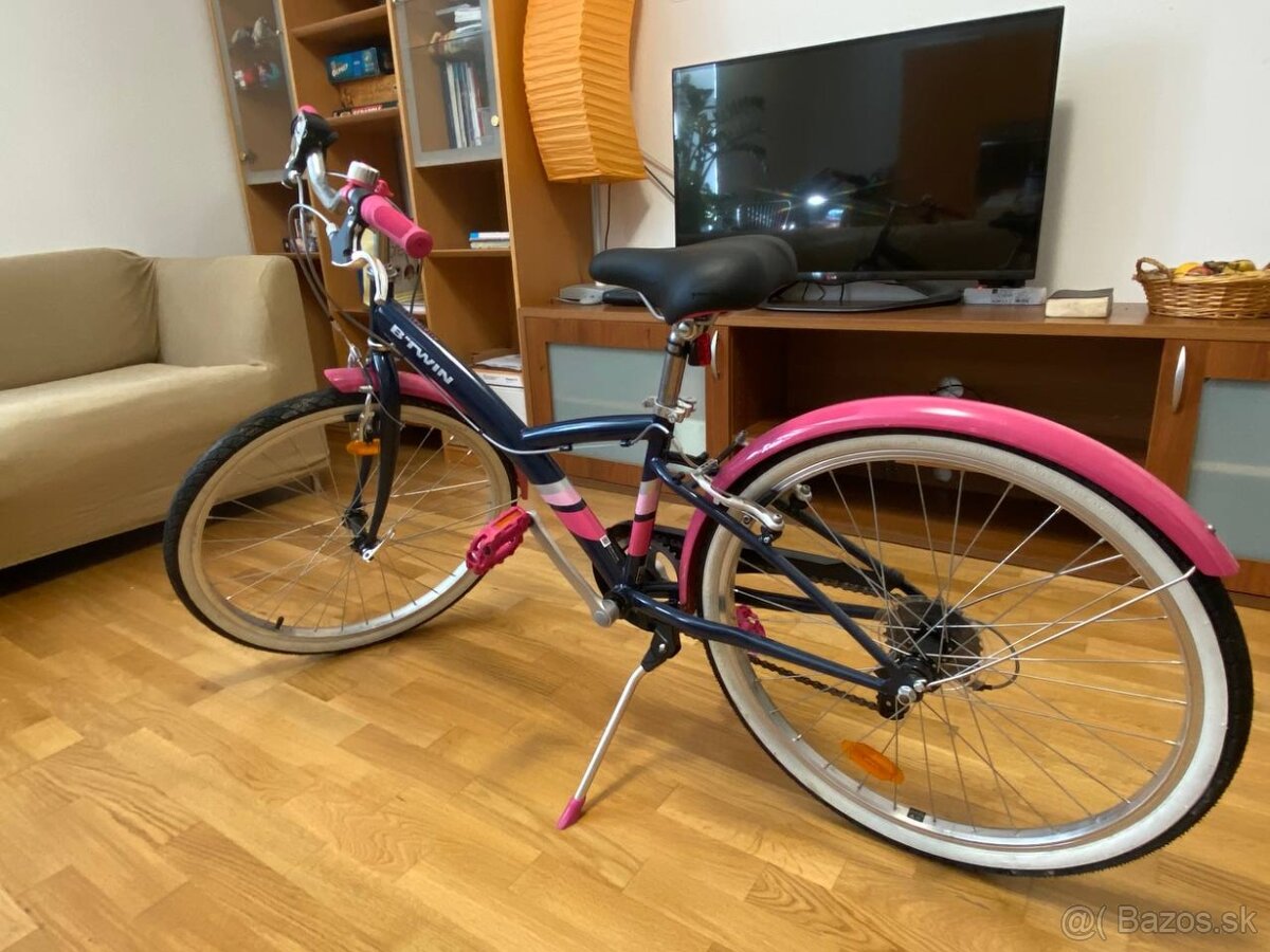 Detský bicykel Btwin 500, veľkosť 24"