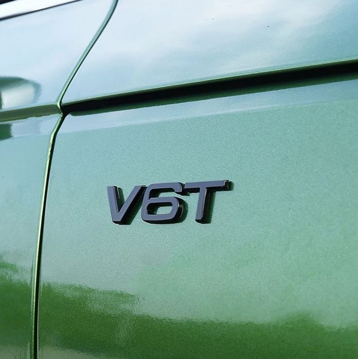 Napis logo znak AUDI V6T V8T na blatniky