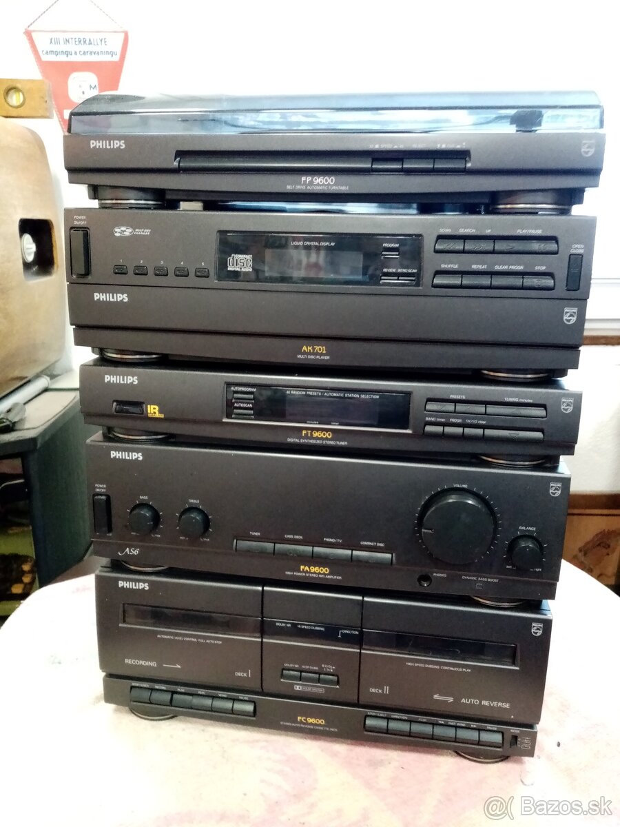 Hifi veža Philips FC 9600, FA 9600, FT 9600, AK 701, FP 9600