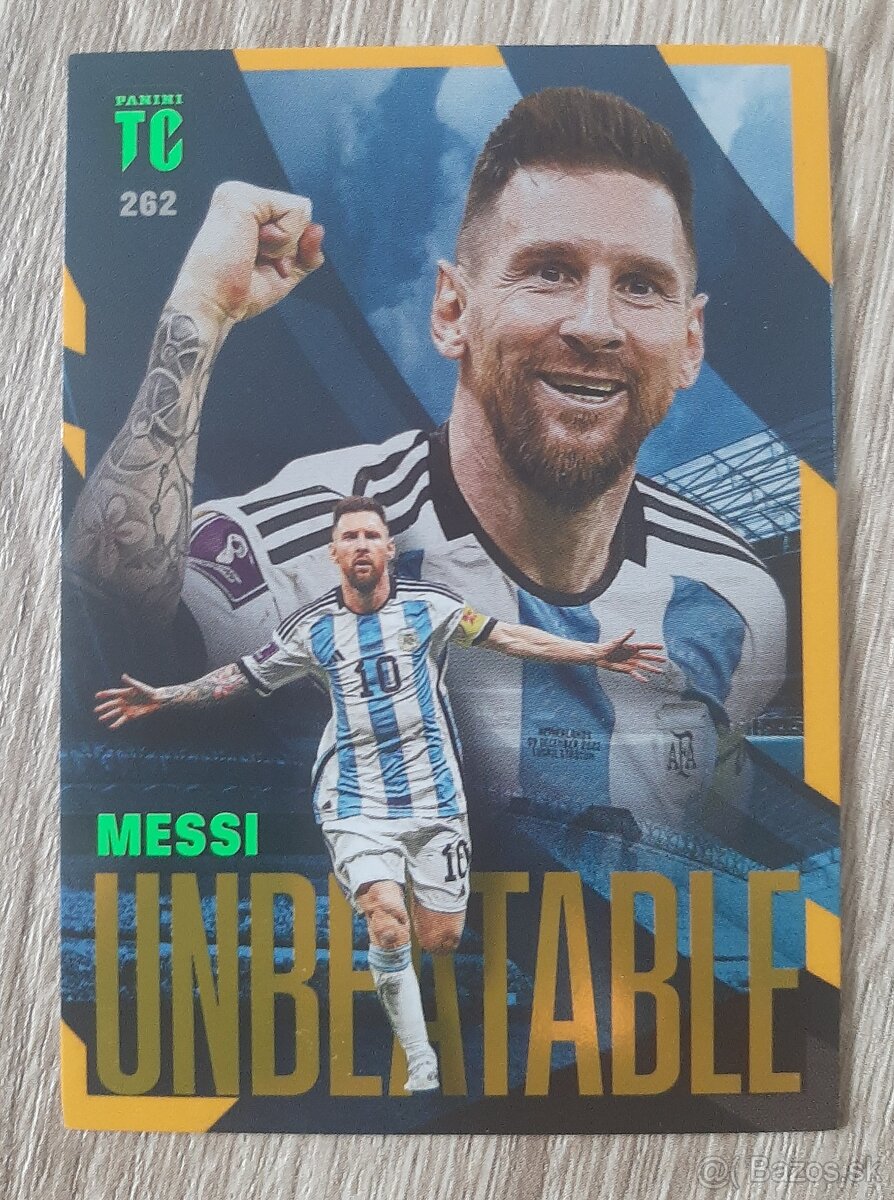 Lionel MESSI UNBEATABLE - YELLOW Top Class 2023