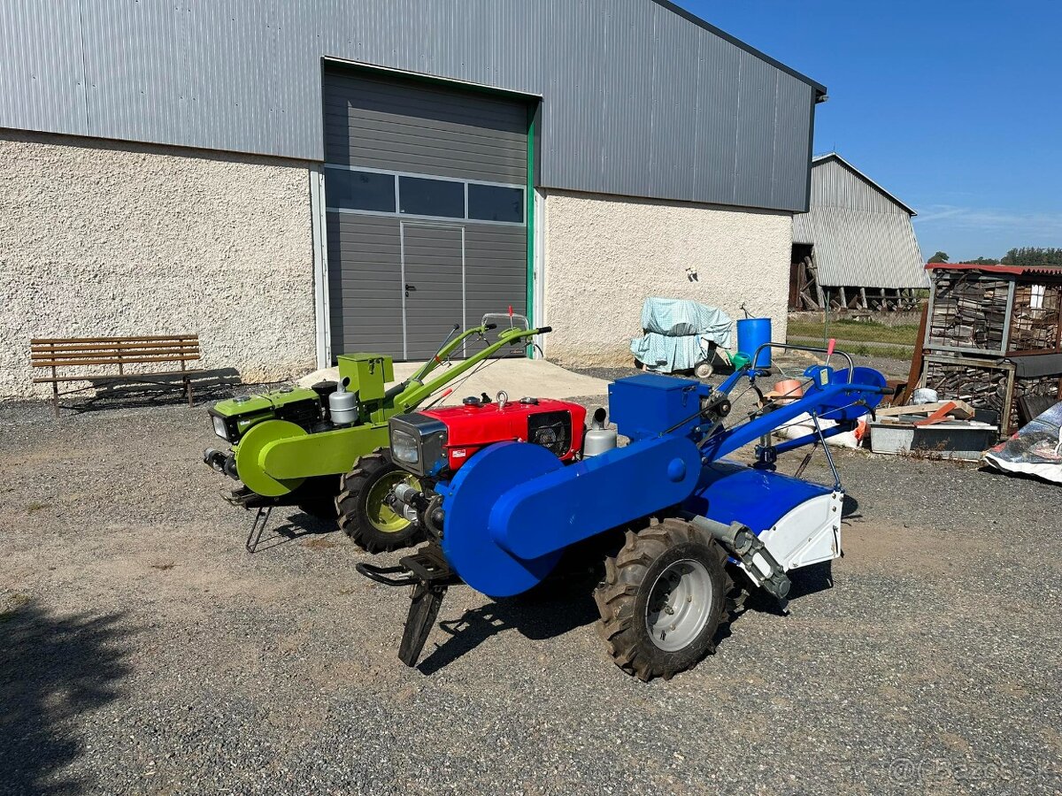 Jednoosý traktor BIZON,ZUBR + rotavátor