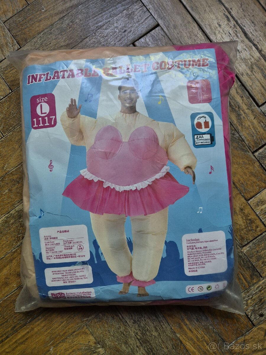Nafukovaci oblek baletka sumo