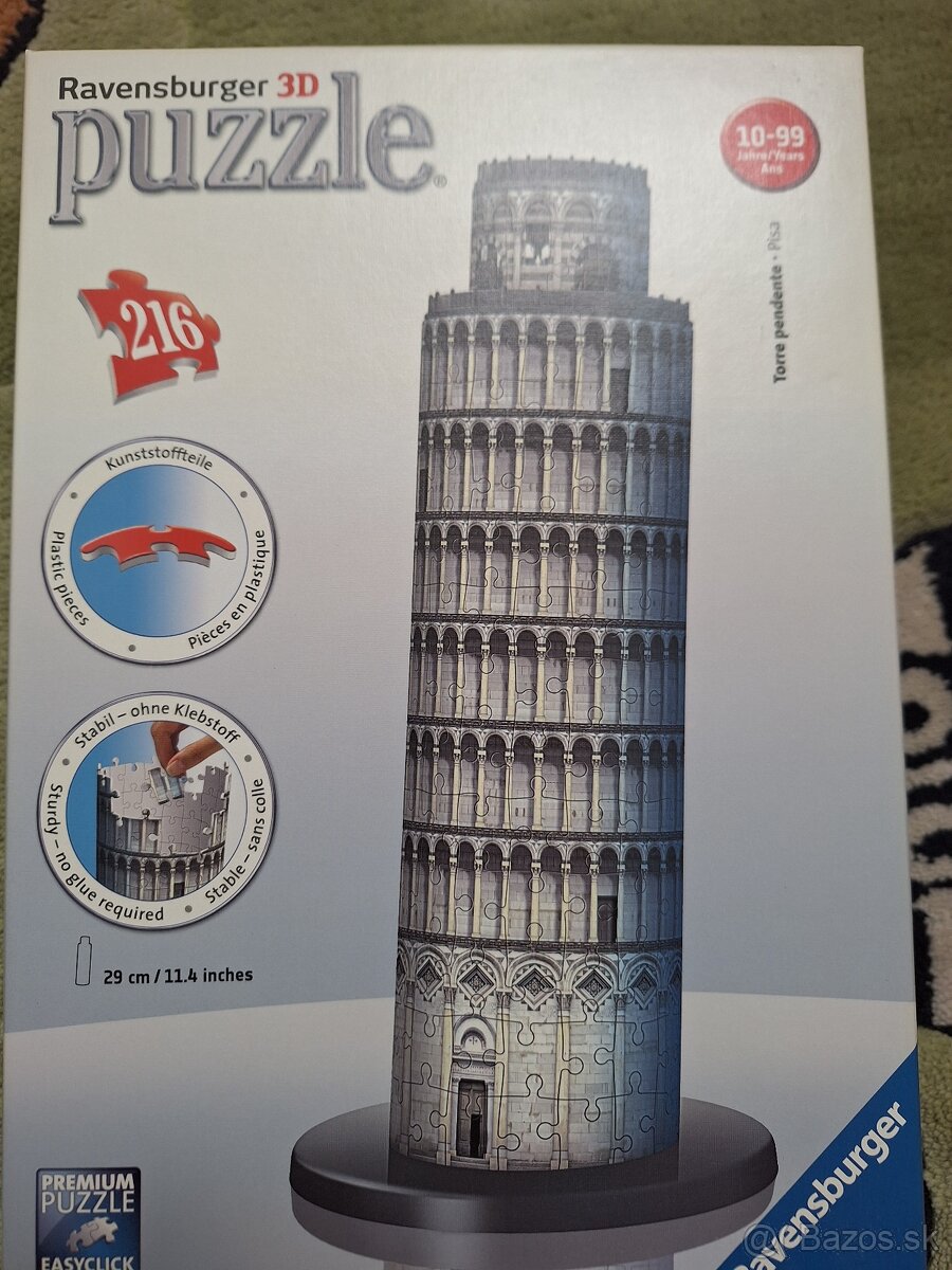 3D puzzle veza Pisa