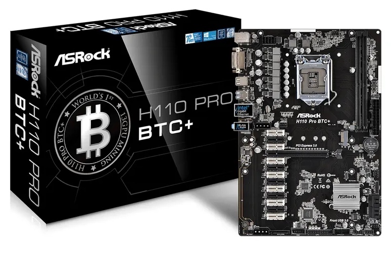 Základná doska ASROCK H110 Pro +procesor+chladic