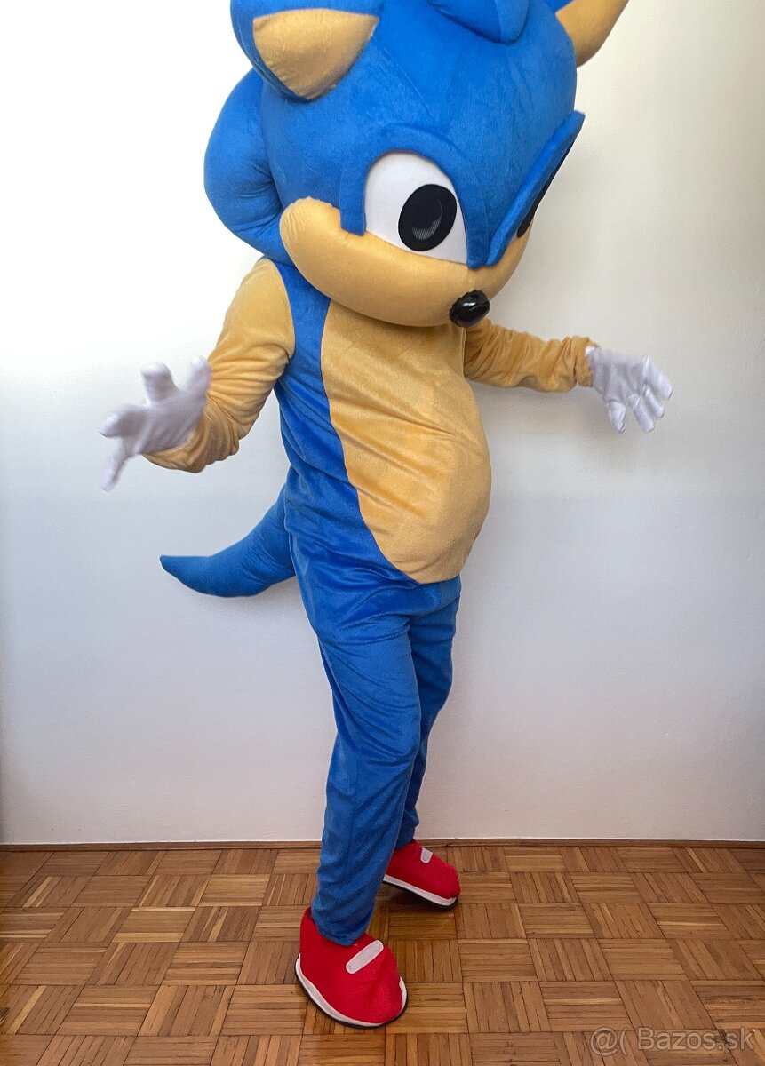 Sonic Ježko maskot/kostým