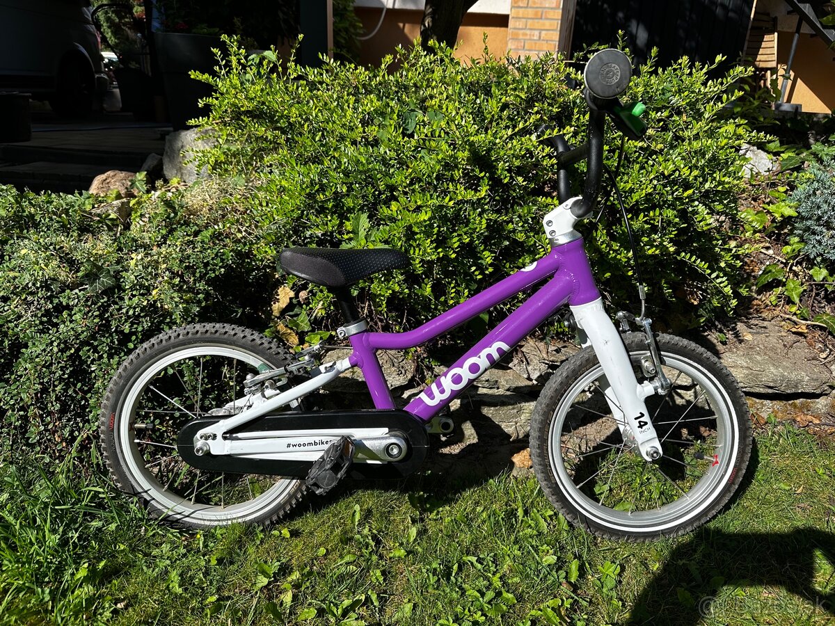 Ultralahky detsky bicykel Woom 2