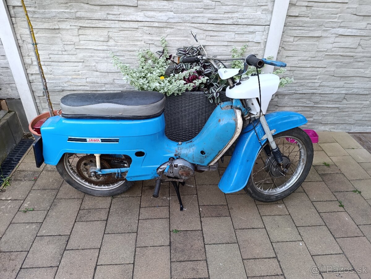 Jawa 21 pionier s tp a ŠPZ