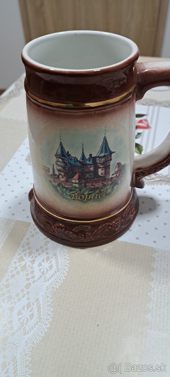 Bojnice krigle/ poháre