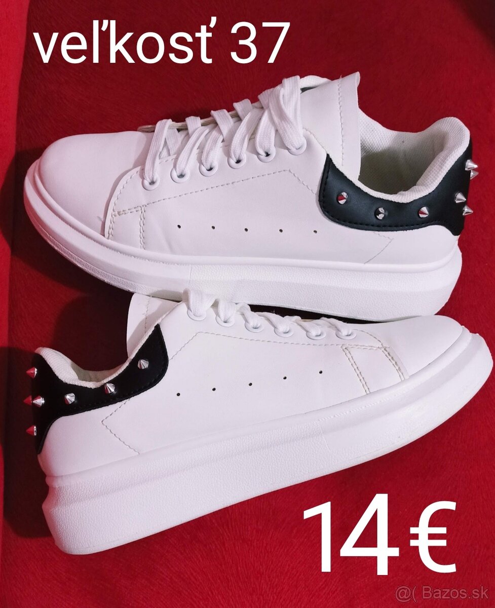Dámska obuv veľkosť 37 38